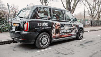 Taxi Wrap Advertising in London - CLASSIC SUPERSIDES